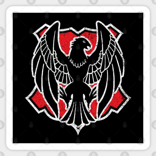 Black Eagles Sigil - Fire Emblem Sticker by huckblade